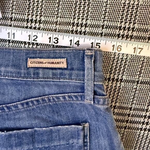 Citizens of Humanity Women's Jeans Light Wash Denim Distressed Size 29 - Picture 2 of 9